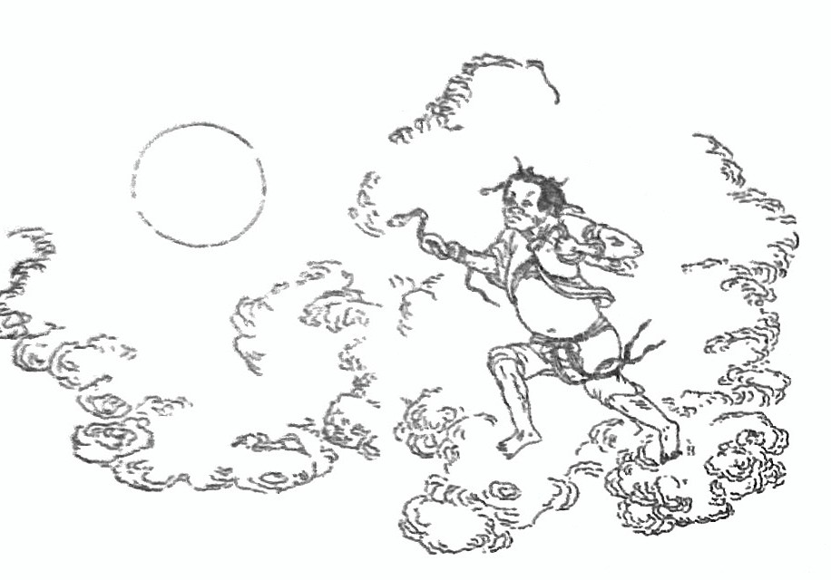 三星堆青銅尊